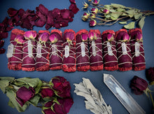 Load image into Gallery viewer, Dragon&#39;s Blood &amp; Rose Bud Burn Bundle