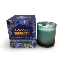 Load image into Gallery viewer, Saraswati Serenity Devotional Candle